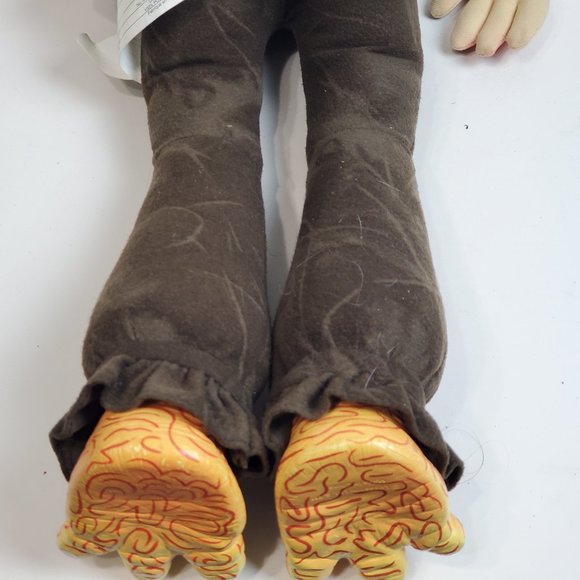 Vintage 1999 Star Wars 22" Jar Jar Binks Plush Talking Alarm Clock Think Way Toy - Picture 8 of 11